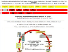 Tablet Screenshot of faithassociates.com